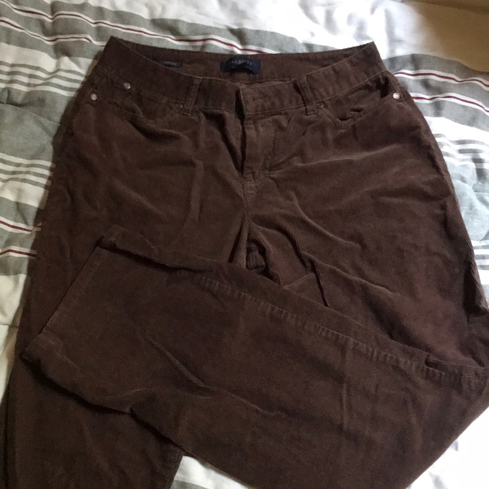 Talbots heritage collection corduroy pants